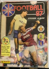 Panini Football 87 Sticker Album 100% Complete