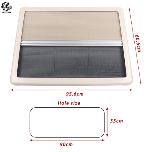 Cream blind flyscreen - cream,