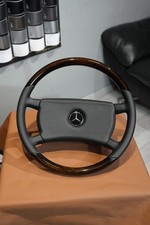 Mercedes Wood Steering Wheel W123 W126 W201 W124 Sl New
