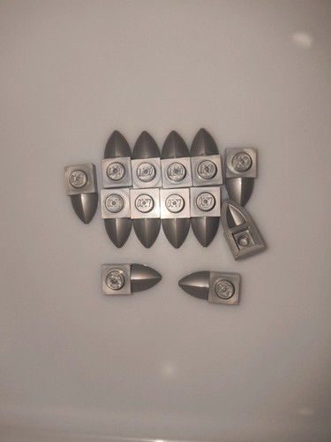 Lego flat silver - small, plate