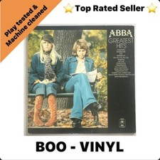 Abba  Greatest Hits Vinyl LP Record  Epic EPC69218  EX / VG+ Condition