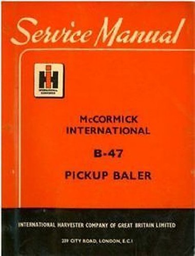 Mccormick international baler - international,