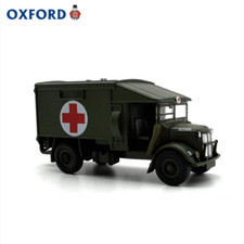 OXFORD WWII military Austin K2 ambulance car model  ornament alloy car 1 to 76