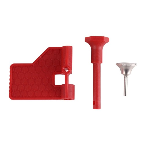 Red pivot pin - pin, tool