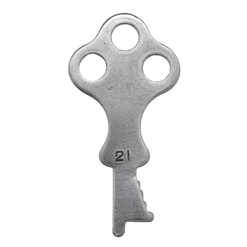 Antique key steamer - key, h&a
