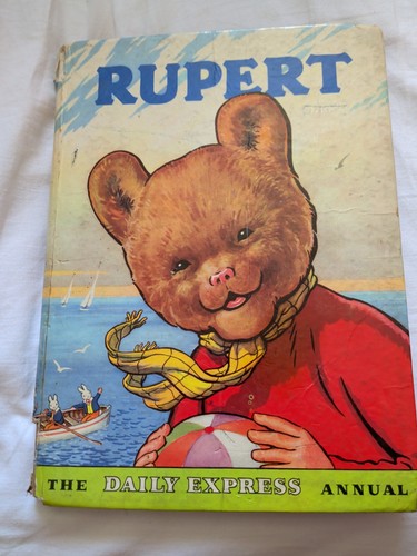 Rupert bear comic - bear,
