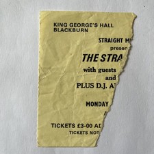 The Stranglers Ticket Blackburn July 1980