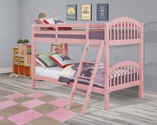Twin Over Twin Bunk Bed Solid