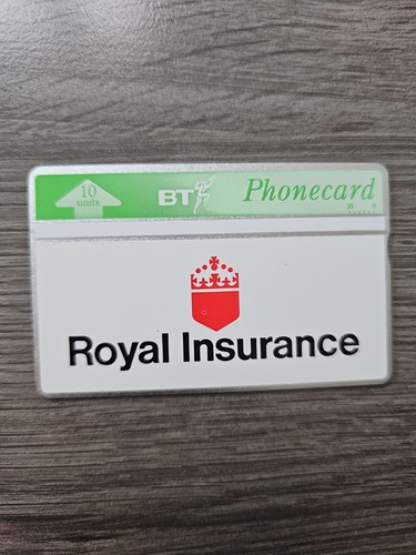 Phonecard royal insurance - bt, 'royal
