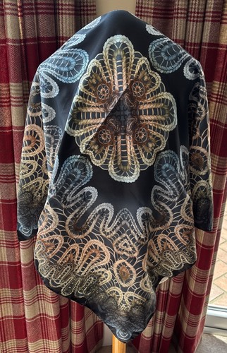 Missoni silk scarf hand - scarf, rolled