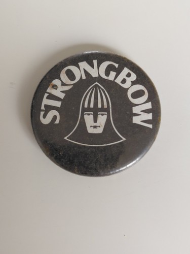 Strongbow cider pin badge - cider,