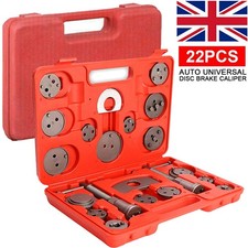 Universal New Brake Caliper Piston Rewind Wind Back Tool Kit 23 Pieces Set UK