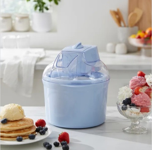 Ice cream maker blue - cream,