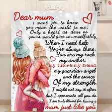Mum Blanket, Mum Gifts from