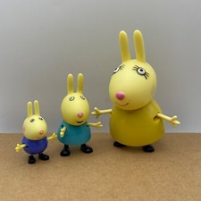 Mrs Rabbit Rebecca & Richard Peppa Pig Figures Post & Multi Buy Discounts #C