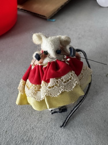 Tiny vintage mouse - mouse, 1.5
