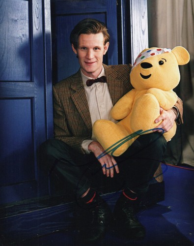 Matt smith signed - signed, dr