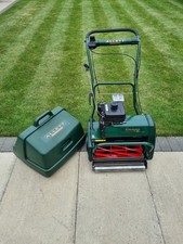 Serviced VGC Allett Kensington 17K Petrol Cylinder Self-Propelled Lawnmower 