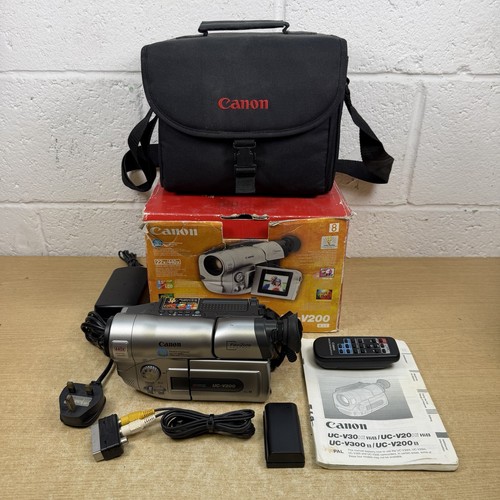 Canon v200e 8mm 8 - 8mm, hi-8