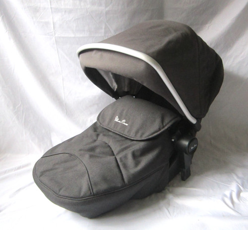 Silver cross seat unit - silver, hood