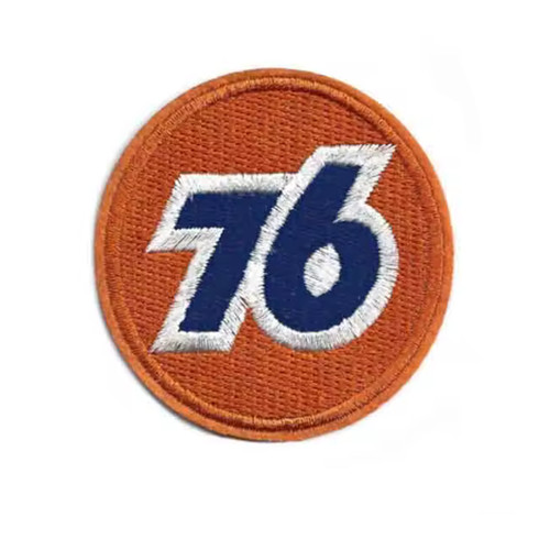 Gas station embroidered - station,