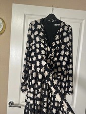 Issa London Mock Wrap Dress