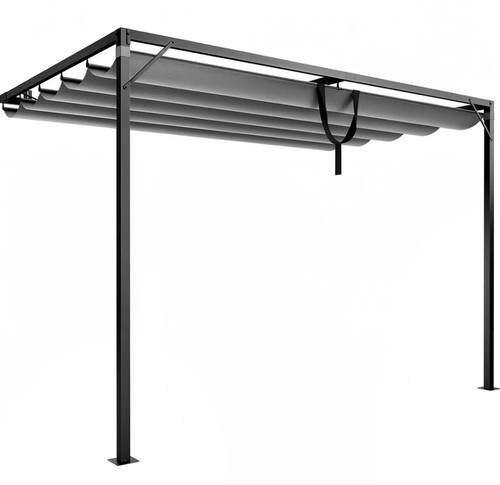 2x3m metal lean gazebo - gazebo, with