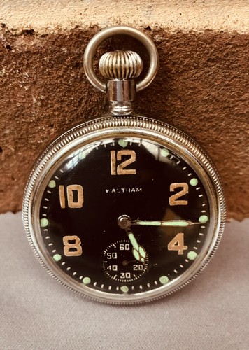 Waltham military pocket watch - pocket,