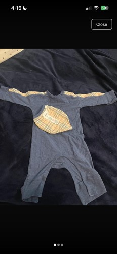 Genuine baby burberry romper - genuine,