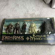 Vintage Lord Of The Rings Kings Of Middle Earth action Figure box Set