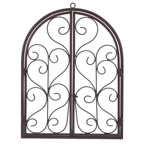 Brown iron faux - brown,