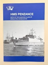 Original Royal Navy HMS Penzance 'Welcome Aboard' Leaflet