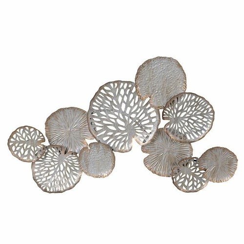 Brushed gold chrome lily - ,