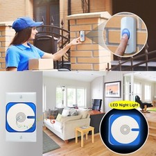 Ip44 wireless door chime - ip44,