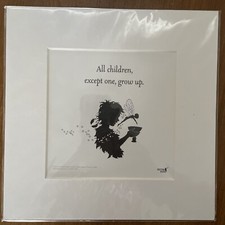 Peter Pan ‘Grow up’ Print