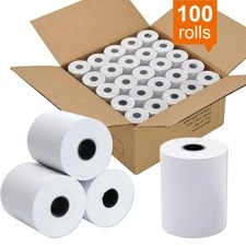 100 Rolls 57x40 Thermal Rolls