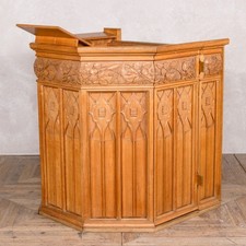 SOLID ENGLISH OAK CHURCH