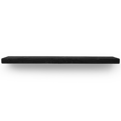 Floating wooden scaffold shelf - floating,