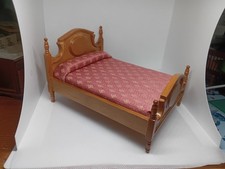 Dollhouse Furniture 1/12th scale Bed