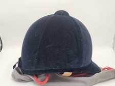 Charles Owen Navy Showjumper