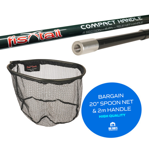 Spoon landing net and - and, 2m