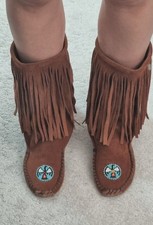 Moccasin boots by Jessie