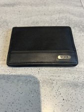 Tumi Black Nylon L-Fold ID