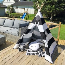 Kids teepee tent black - teepee,