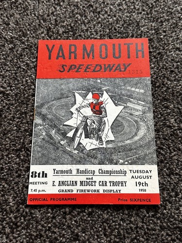 Yarmouth handicap championship - handicap,