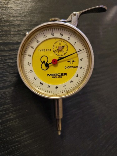 Mercer type 254 dial - mercer,
