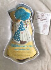 Vintage Wilton Holly Hobbie Doll Party Pan Cake Tin & Baking &Decorating Booklet