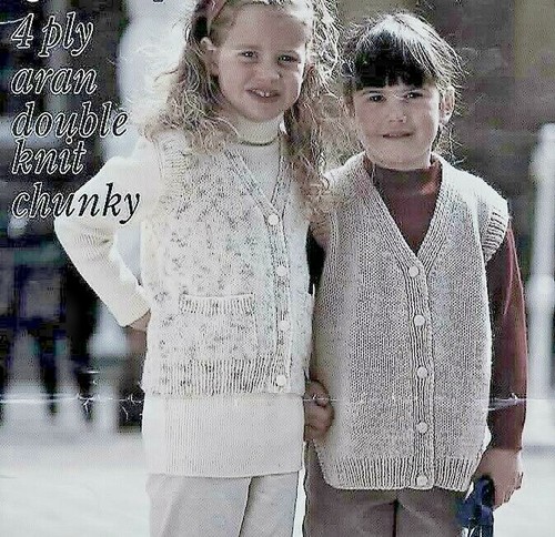 1811 childrens waistcoats - childrens,