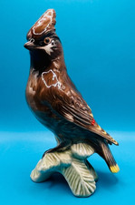 Goebel Waxwing Bird Figurine CV 80 – 1967 – West Germany – 17cm – Excellent Cond