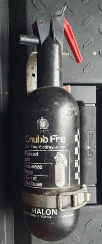 Vintage chubb bcf fire - vintage,